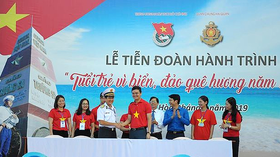 Hành trình Tuổi trẻ vì biển, đảo quê hương năm 2019
