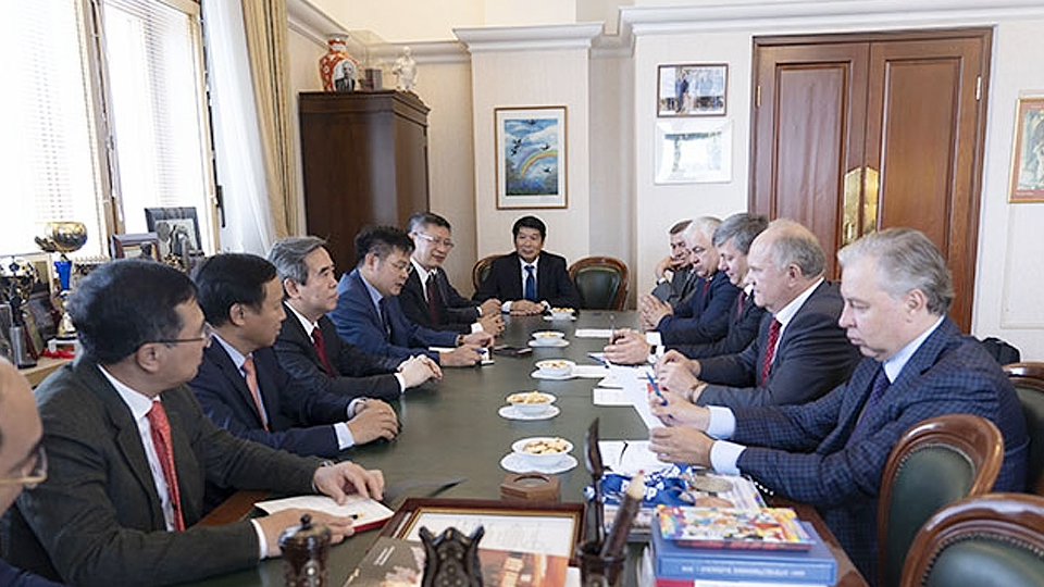 Tăng cường quan hệ hợp tác giữa hai Đảng Cộng sản Việt Nam và Liên bang Nga