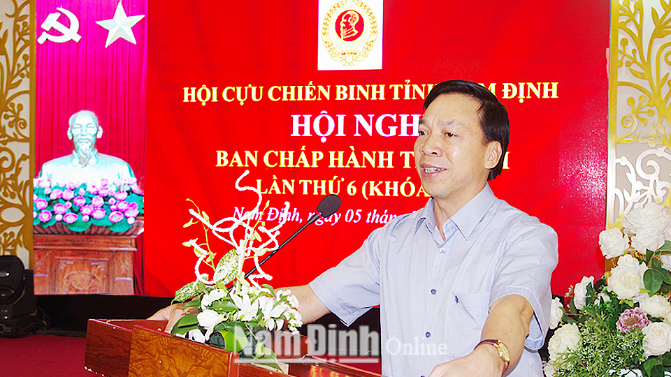 Hội Cựu chiến binh tỉnh triển khai nhiệm vụ 6 tháng cuối năm 2019