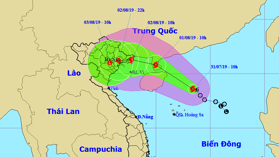 TIN BÃO GẦN BỜ (CƠN BÃO SỐ 03)