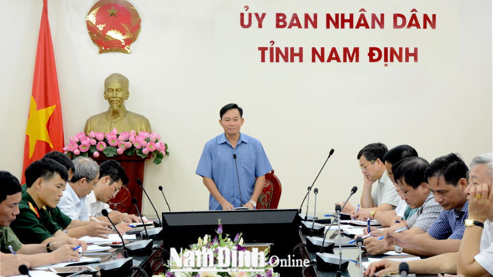 Khẩn trương triển khai các biện pháp ứng phó với bão số 3