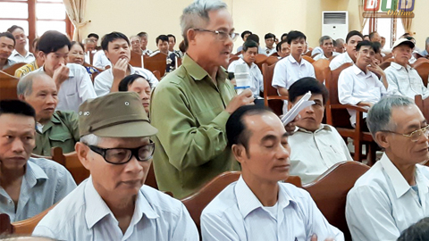 Nâng cao hiệu quả công tác tiếp công dân, giải quyết khiếu nại, tố cáo