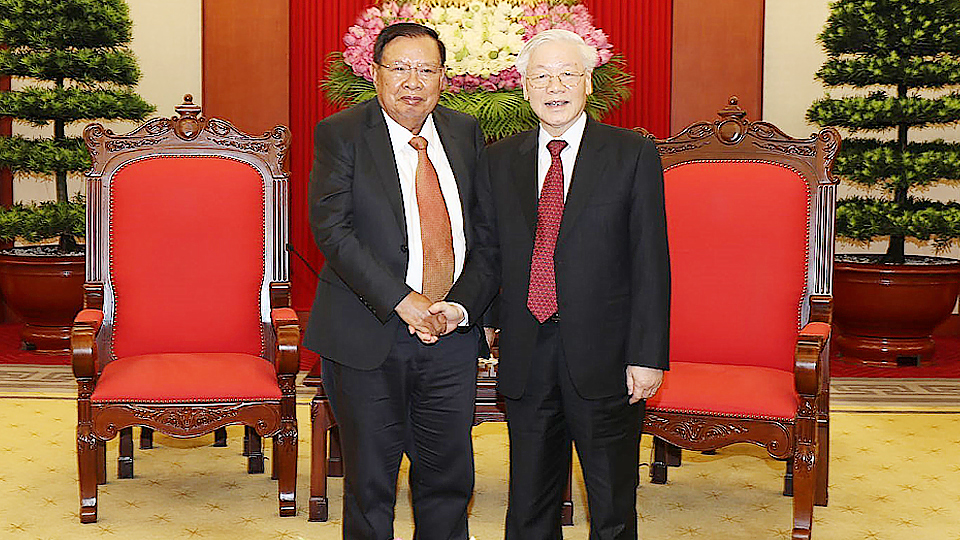 Quan hệ đoàn kết đặc biệt Việt Nam - Lào ngày càng phát triển