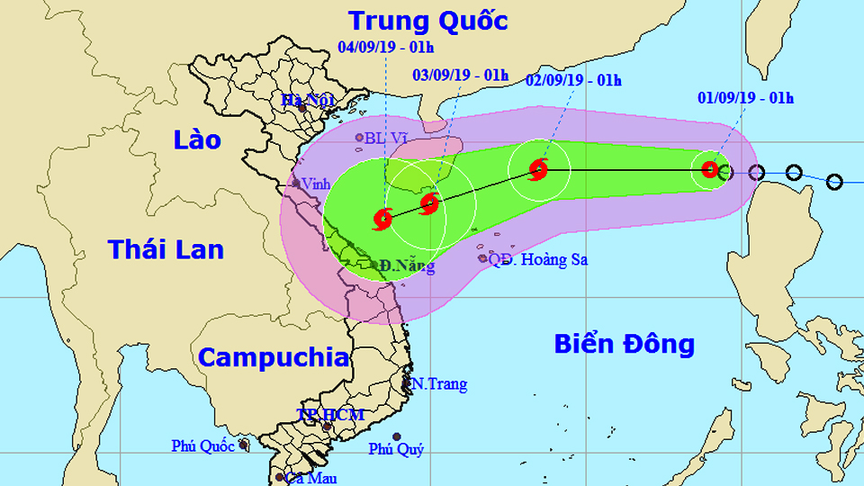 TIN ÁP THẤP NHIỆT ĐỚI TRÊN BIỂN ĐÔNG