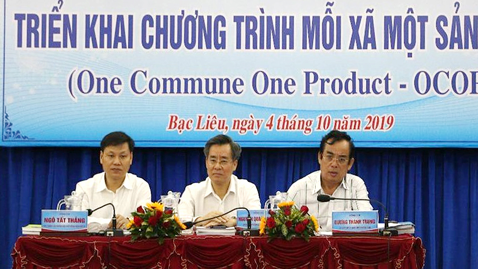 Bạc Liêu: Triển khai chương trình mỗi xã một sản phẩm