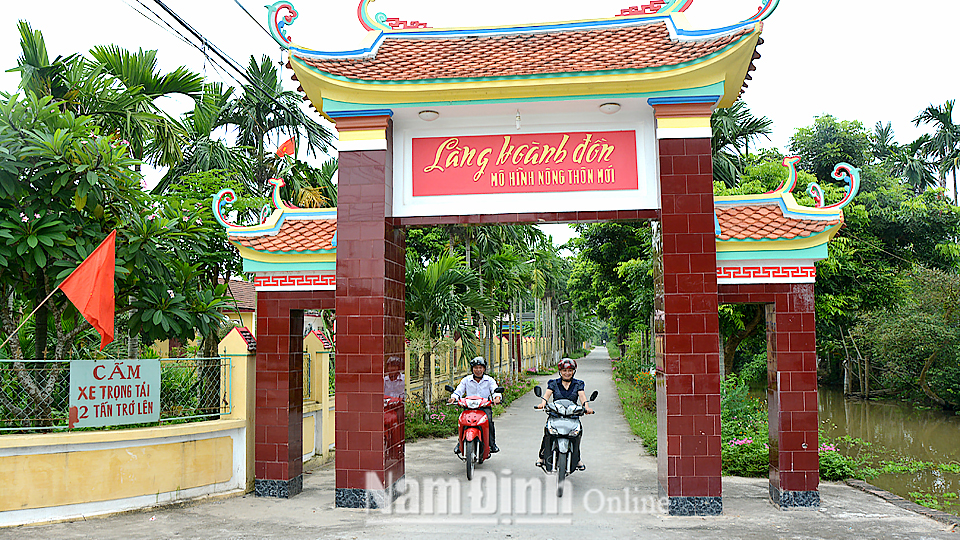 Hướng đến mục tiêu xây dựng nông thôn mới kiểu mẫu