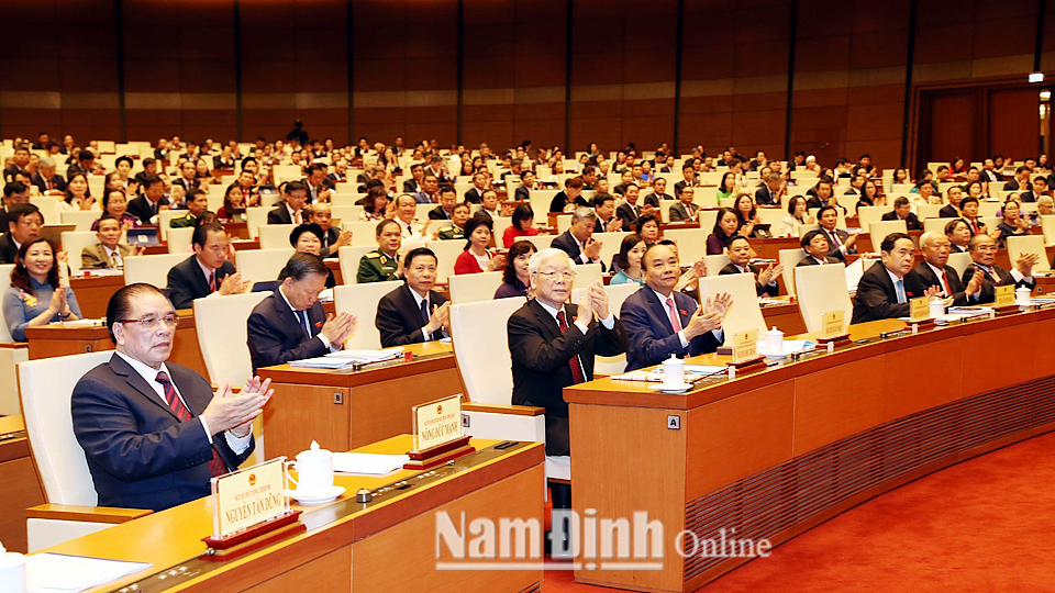 Khai mạc kỳ họp thứ 8, Quốc hội khóa XIV