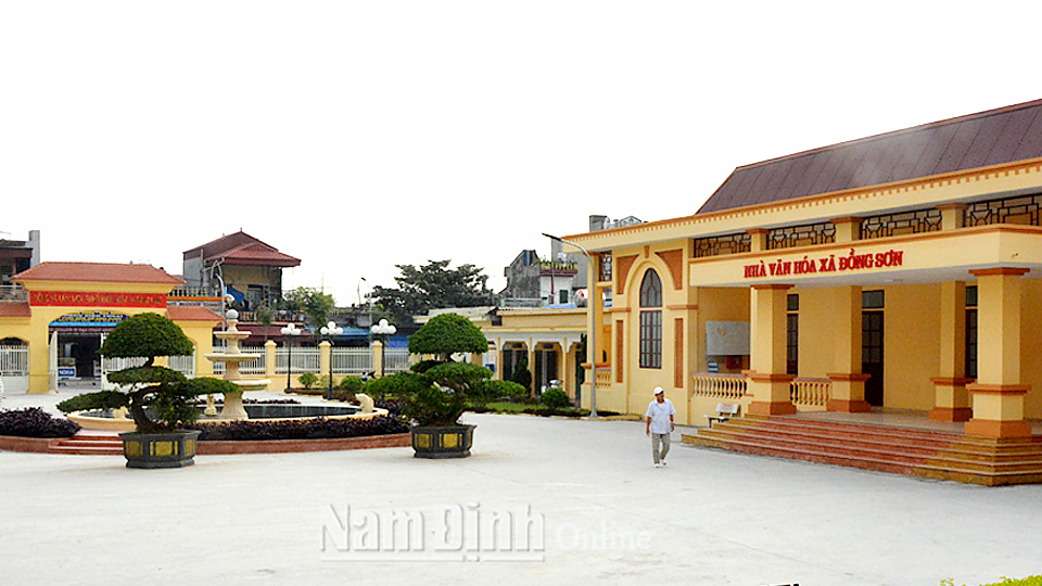 Đồng Sơn quyết tâm hoàn thành mục tiêu xây dựng nông thôn mới nâng cao