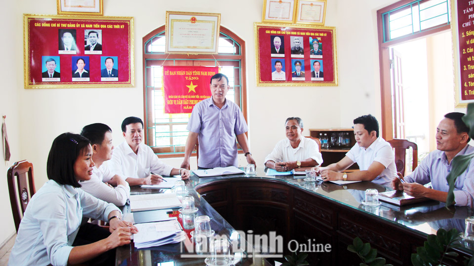 Đảng bộ xã Nam Tiến lãnh đạo phát triển kinh tế - xã hội