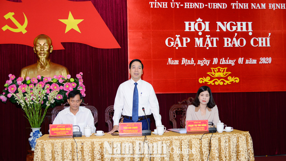 Hội nghị gặp mặt các cơ quan báo chí nhân dịp đón Tết cổ truyền