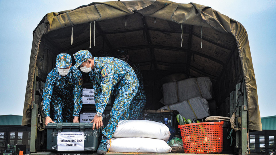 Bộ Quốc phòng diễn tập phòng, chống dịch COVID-19