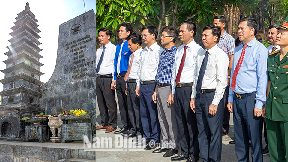 Đoàn đại biểu Tỉnh ủy, HĐND, UBND, Ủy ban MTTQ tỉnh viếng các Nghĩa trang liệt sĩ quốc gia: Trường Sơn và Đường 9