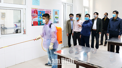 Tiếp tục triển khai các biện pháp phòng chống dịch bệnh COVID-19