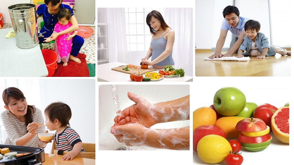 Giữ bàn tay sạch để phòng bệnh tay- chân- miệng