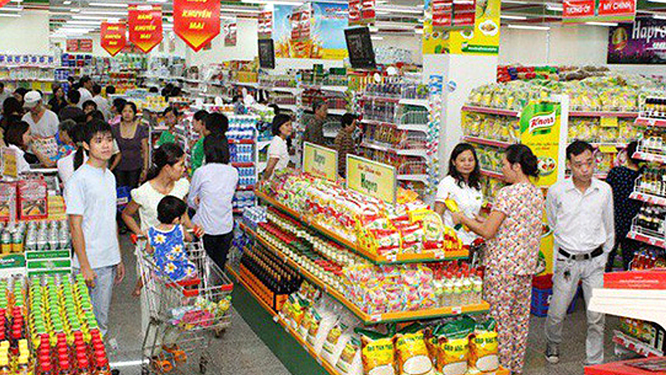 Bán lẻ hàng hóa, dịch vụ tiêu dùng tăng mạnh