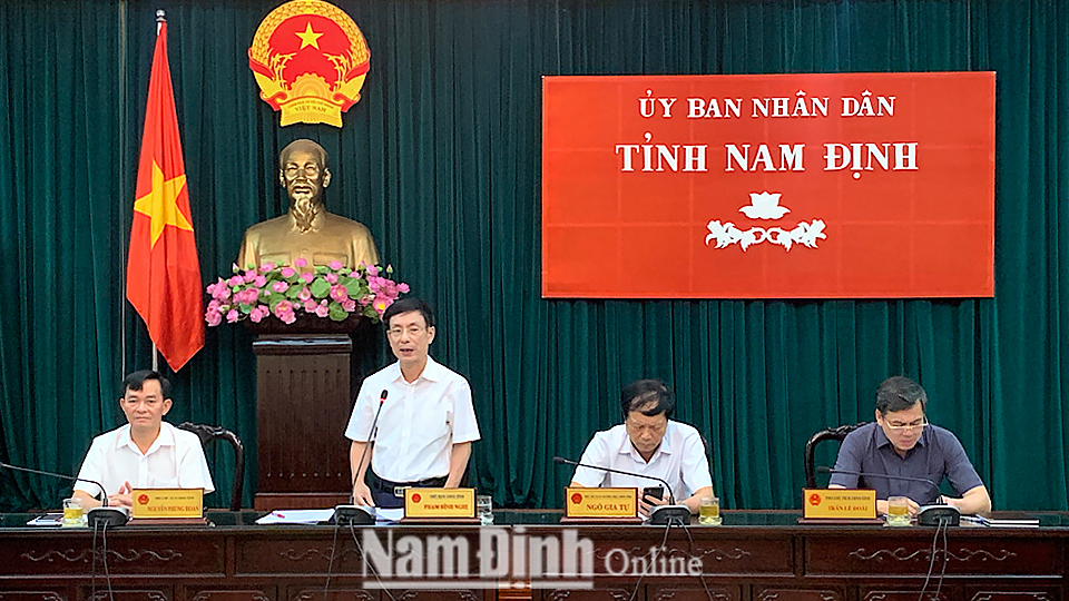 UBND tỉnh triển khai nhiệm vụ tháng 8-2020