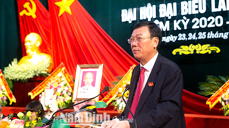 Công bố kết quả bầu Ban Thường vụ Tỉnh ủy, Bí thư Tỉnh ủy, các Phó Bí thư Tỉnh ủy, Uỷ ban Kiểm tra Tỉnh ủy, Chủ nhiệm Ủy ban Kiểm tra Tỉnh ủy khóa XX