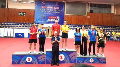 Bế mạc Giải Bóng bàn Cúp Hội Nhà báo Việt Nam lần thứ XIV