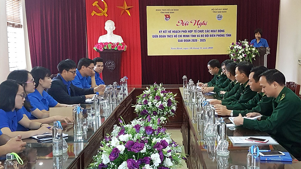 Ký kết chương trình phối hợp giữa Đoàn Thanh niên và Bộ đội Biên phòng giai đoạn 2020-2025