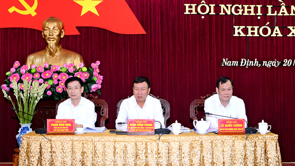 Hội nghị lần thứ 3 Ban Chấp hành Đảng bộ tỉnh khóa XX (nhiệm kỳ 2020-2025)