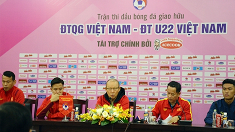 HLV Park Hang-seo: Tôi đỏ mắt đi tìm tiền đạo!