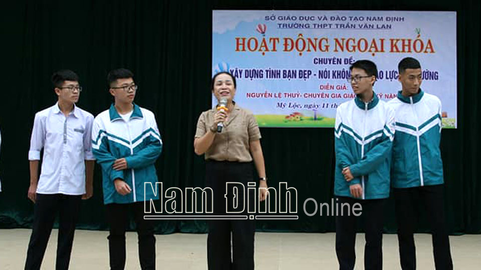 Ngăn chặn tình trạng bạo lực học đường trong đoàn viên thanh niên