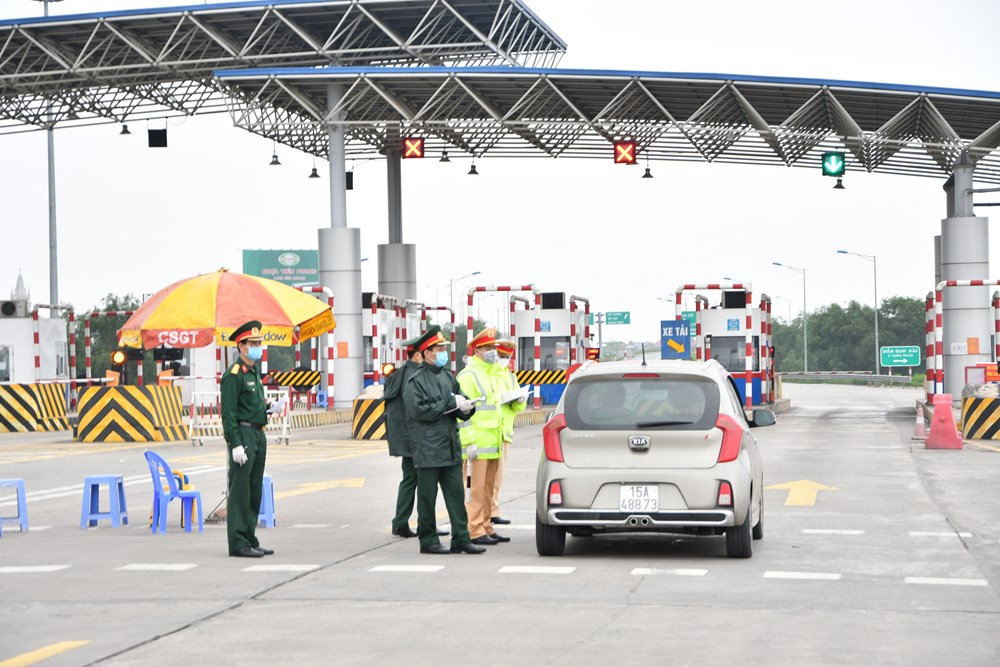 Dừng toàn bộ hoạt động vận tải hành khách từ Nam Định đi các tỉnh Quảng Ninh và Hải Dương