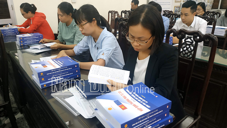Tập trung hỗ trợ doanh nghiệp thực thi Hiệp định EVFTA