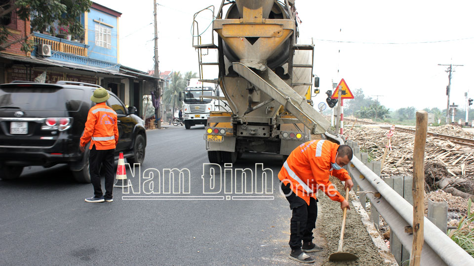 Chuyển biến trong đảm bảo trật tự an toàn giao thông ở Ý Yên