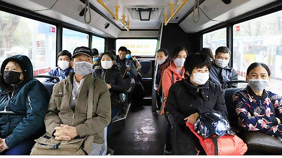 Tiếp tục triển khai các biện pháp phòng, chống dịch COVID-19 trong hoạt động vận tải khách