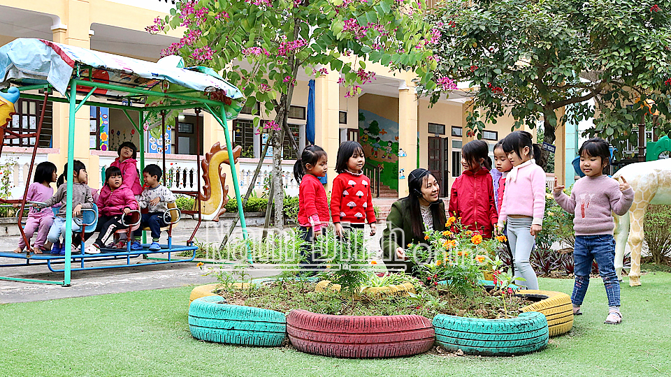 Sôi nổi phong trào xây dựng nếp sống văn hóa trong trường học