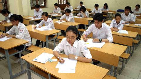 Thí sinh dự thi tốt nghiệp THPT phải có thẻ căn cước công dân