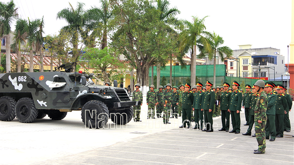 Nâng cao chất lượng công tác quốc phòng, quân sự địa phương