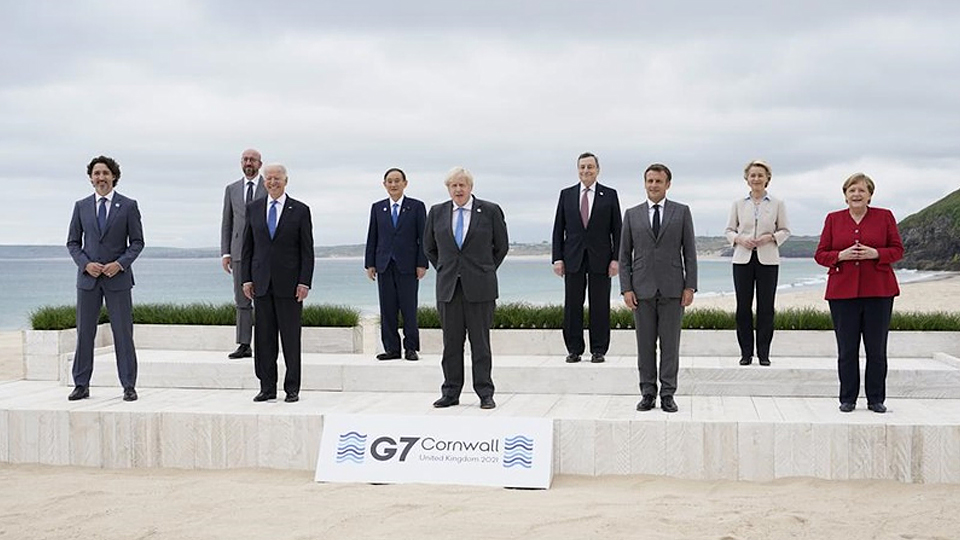 G7 công bố các nỗ lực toàn cầu để xây dựng lại tốt đẹp hơn