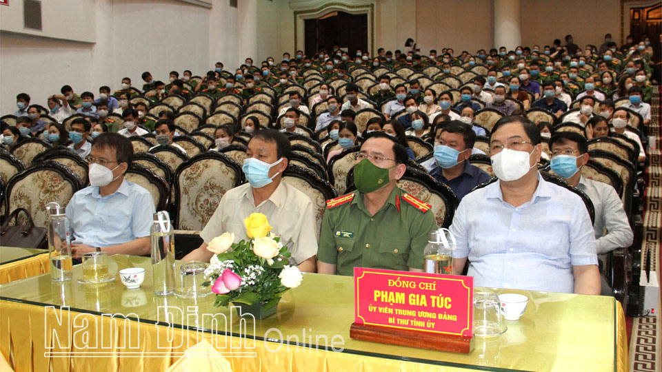 Quán triệt Chỉ thị số 26-CT/TW của Bộ Chính trị về tăng cường sự lãnh đạo của Đảng trong điều tra, xử lý các vụ án, vụ việc