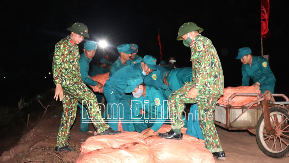 Yên Bằng chủ động các phương án phòng chống thiên tai