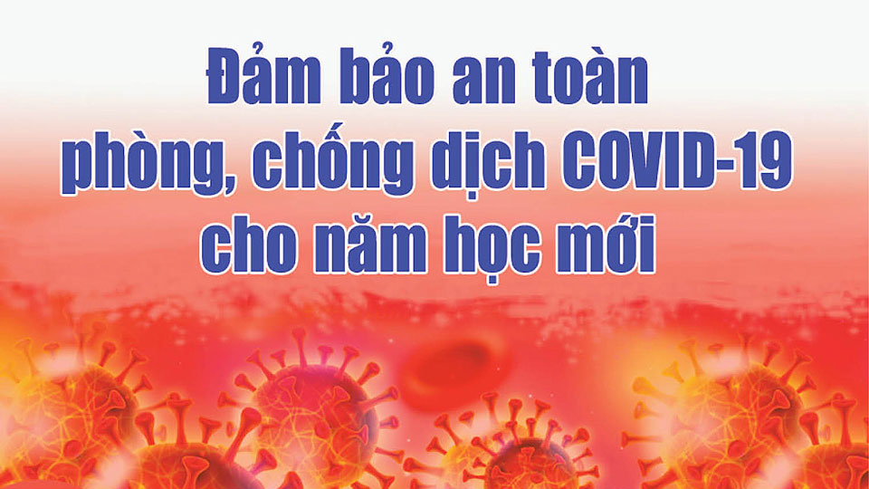 Đảm bảo an toàn phòng, chống dịch COVID-19 cho năm học mới