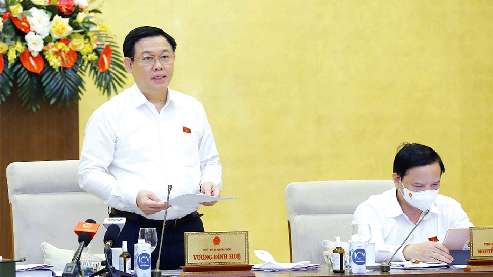 Bế mạc Phiên họp thứ ba của Ủy ban Thường vụ Quốc hội