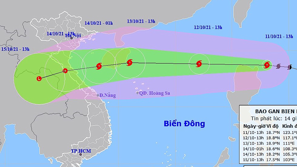 Chủ động ứng phó với bão Kompasu và mưa lớn do bão gây ra