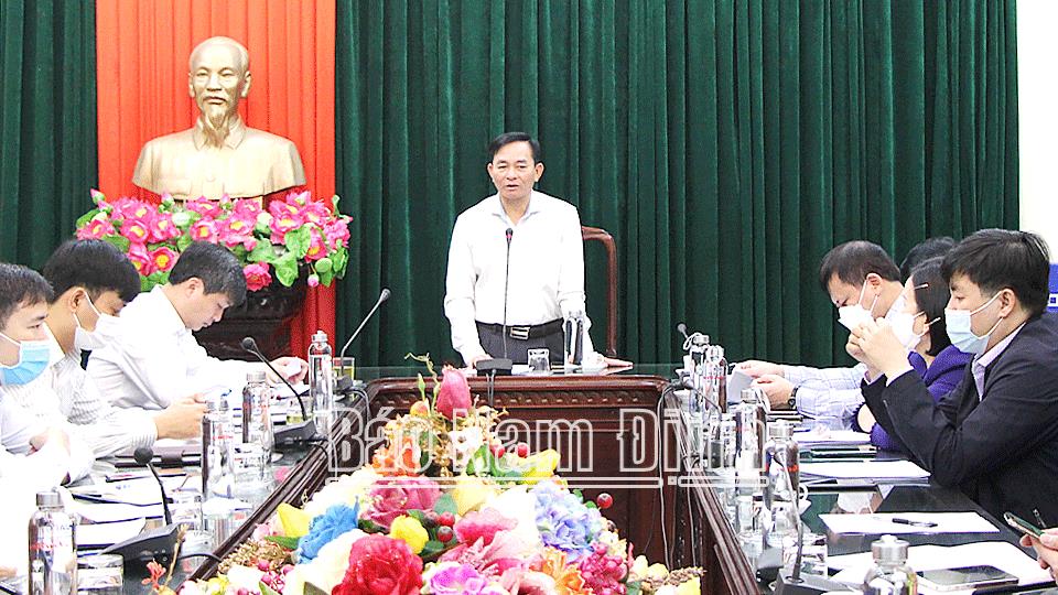 Giám sát việc thực hiện công tác quy hoạch tại thành phố Nam Định