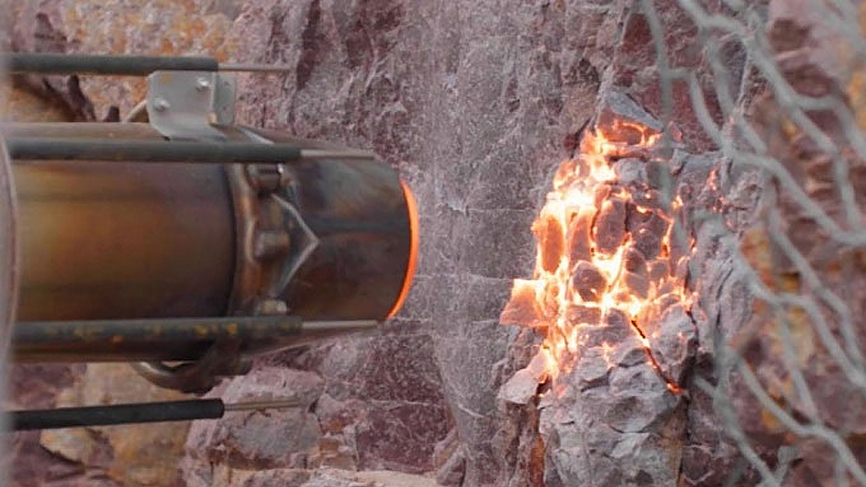 Phát triển robot có thể đào xuyên qua lớp đá cứng nhất