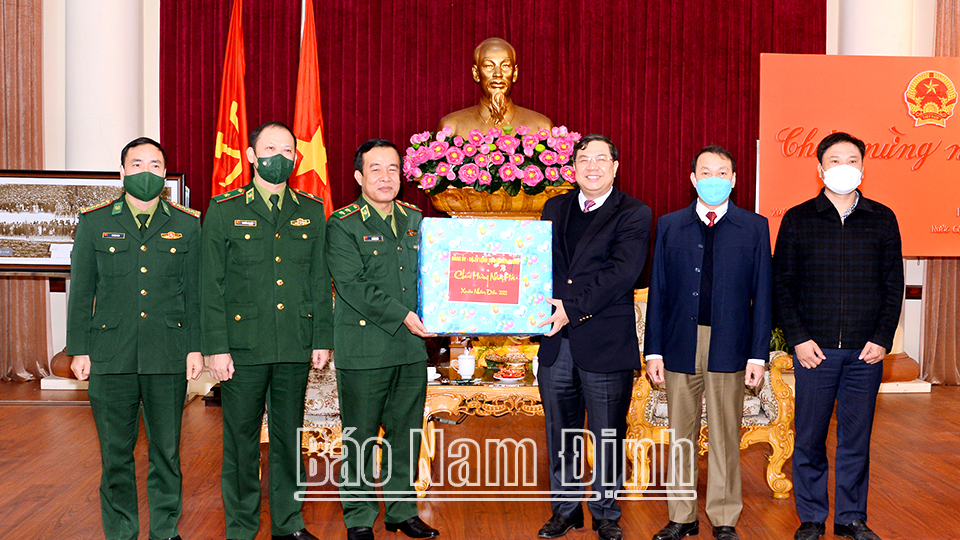 Đoàn công tác Bộ Tư lệnh Bộ đội Biên phòng làm việc tại tỉnh ta