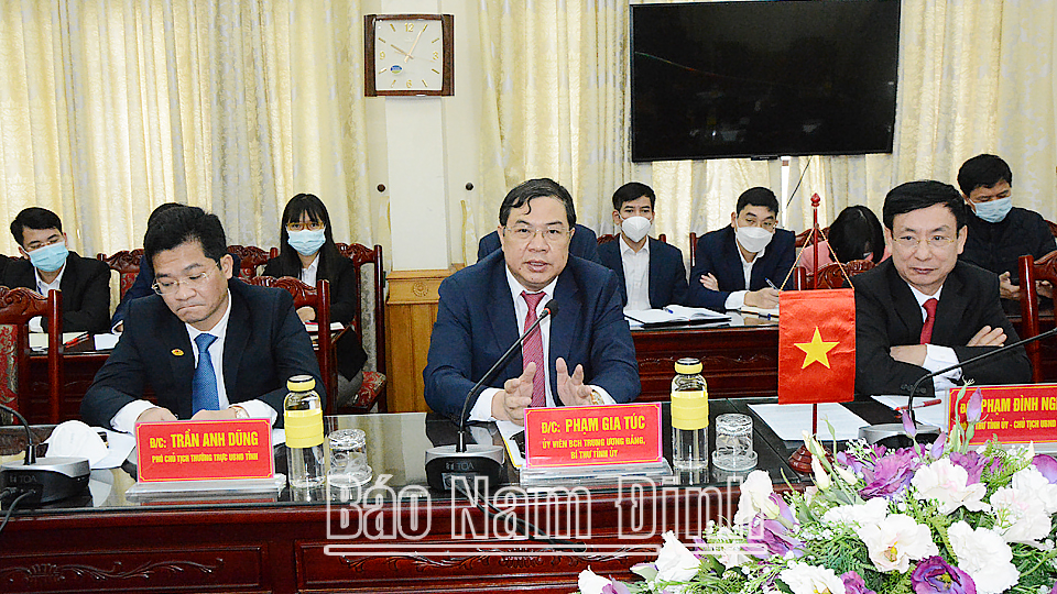 Đại sứ quán Singapore tại Việt Nam tìm hiểu cơ hội hợp tác, đầu tư tại tỉnh