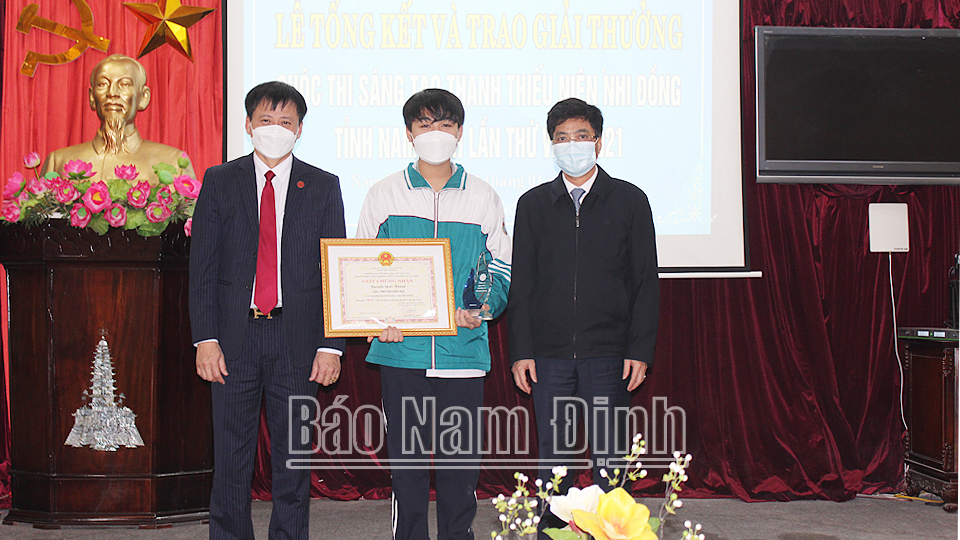 Phát động Cuộc thi sáng tạo thanh, thiếu niên, nhi đồng tỉnh lần thứ IX-2022