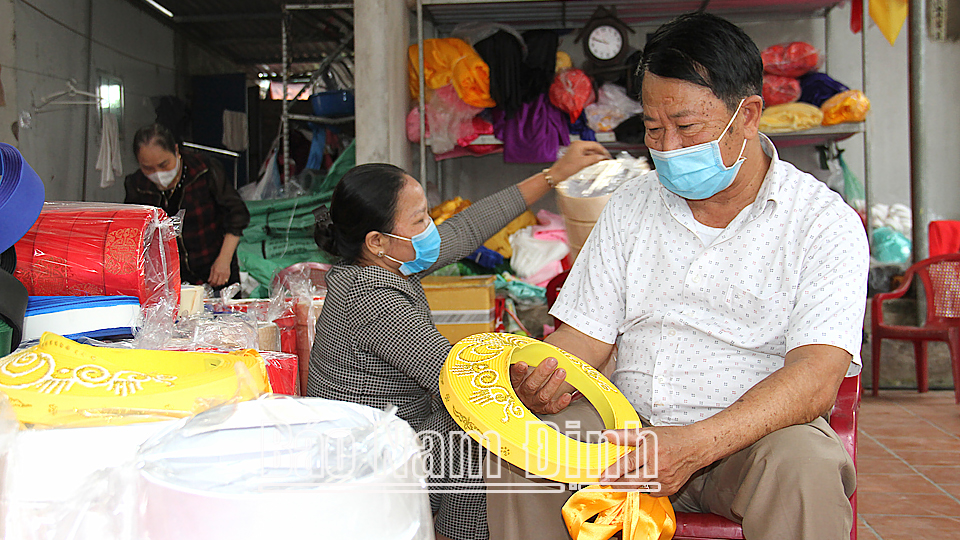 Nét duyên khăn xếp làng Giáp Nhất