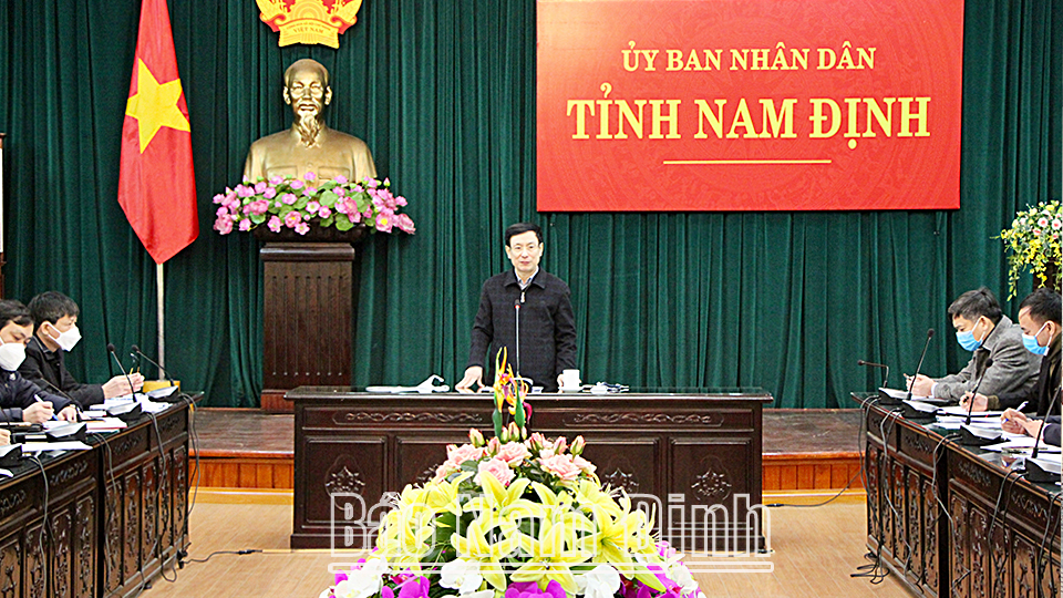 Đồng chí Chủ tịch UBND tỉnh kiểm tra tiến độ một số dự án trọng điểm