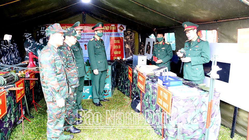 Hiệu quả sáng kiến cải tiến mô hình, trang thiết bị, học cụ trong lực lượng vũ trang Nam Định