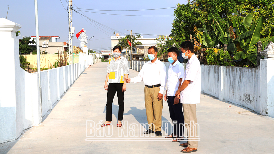 Giao Thủy đổi mới phong trào thi đua "Dân vận khéo"