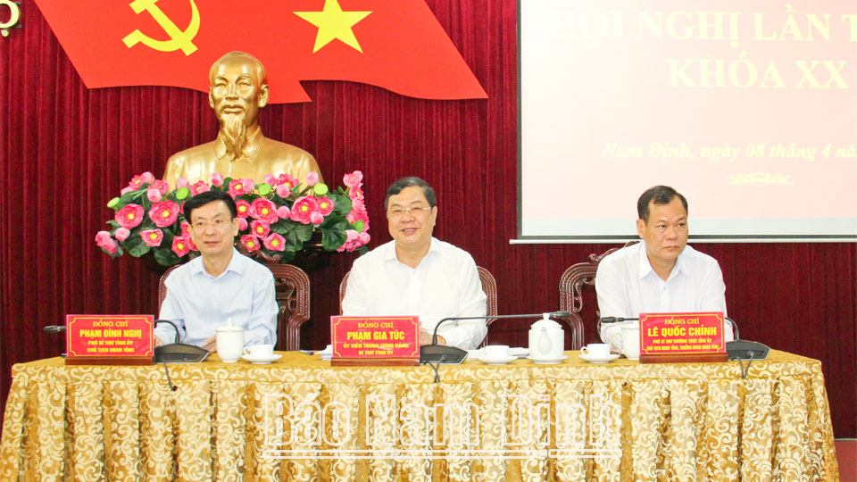 Hội nghị lần thứ 14 Ban Chấp hành Đảng bộ tỉnh khoá XX