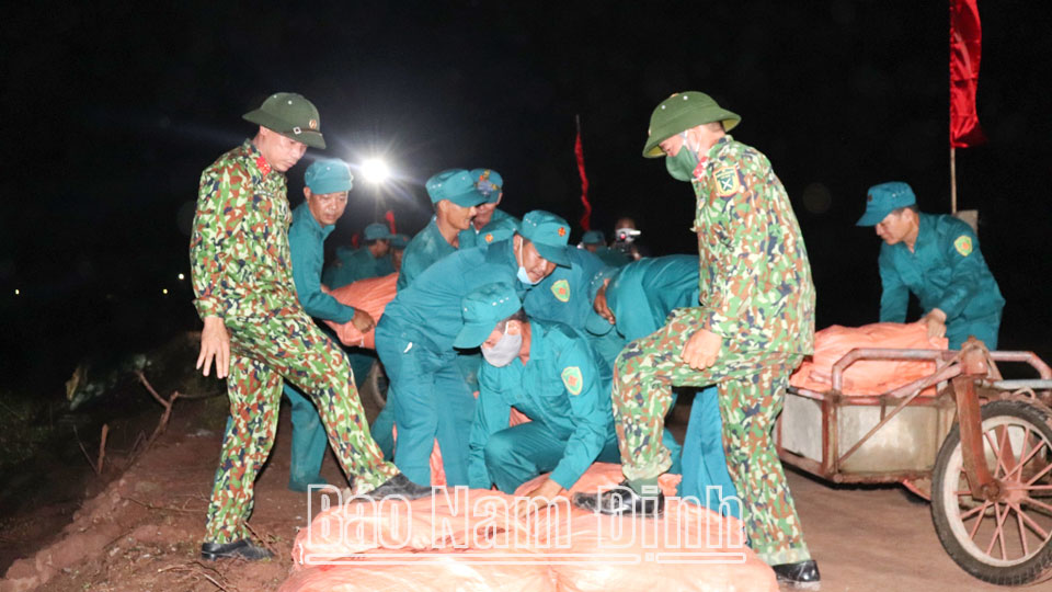 Huyện Ý Yên nâng cao thế chủ động phòng, chống thiên tai